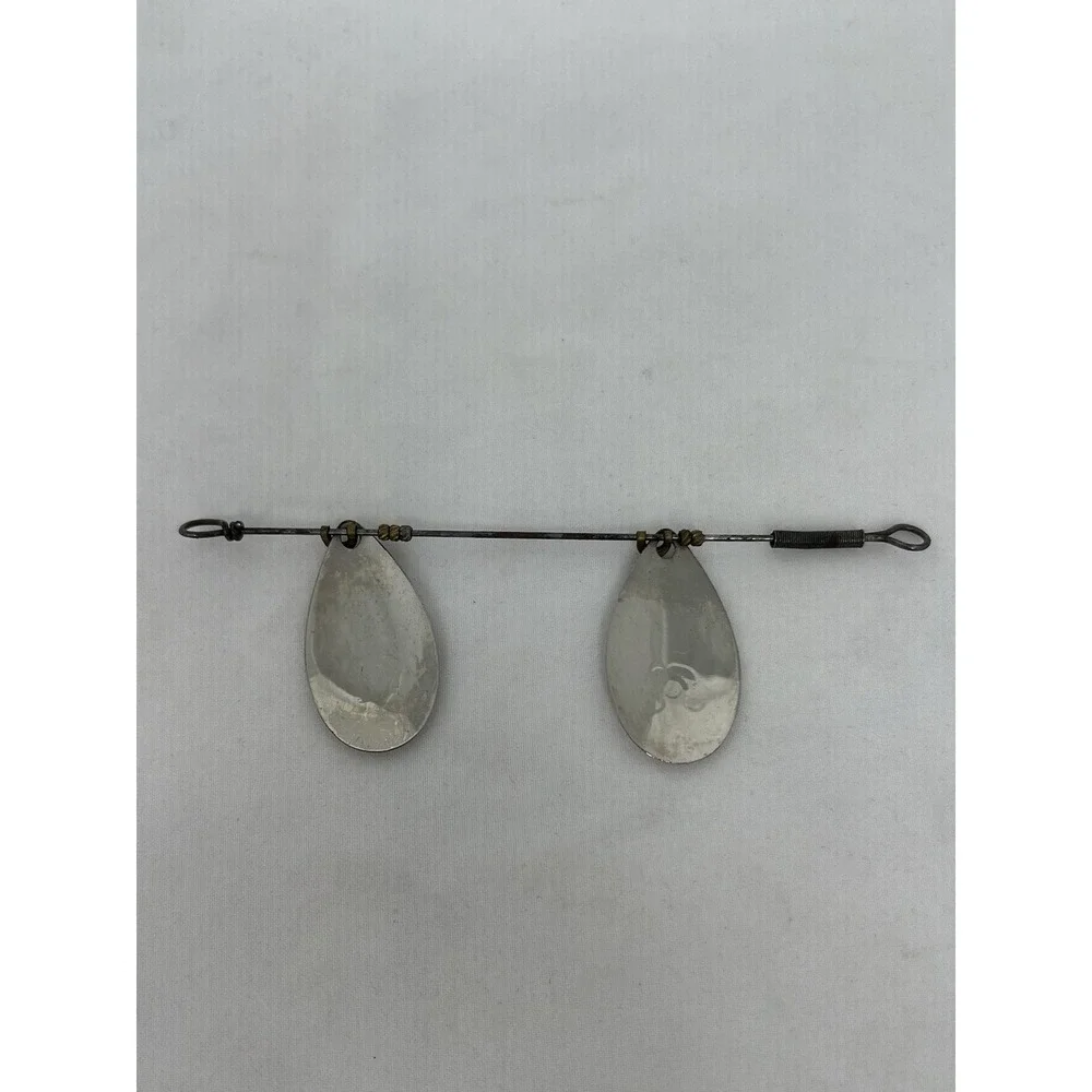 Vintage South Bend No 4 Double Spinner Trolling Rig Fishing Lure Harness